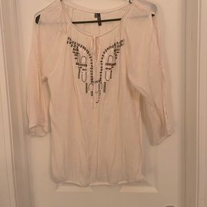 Maurice’s size medium sheer blouse